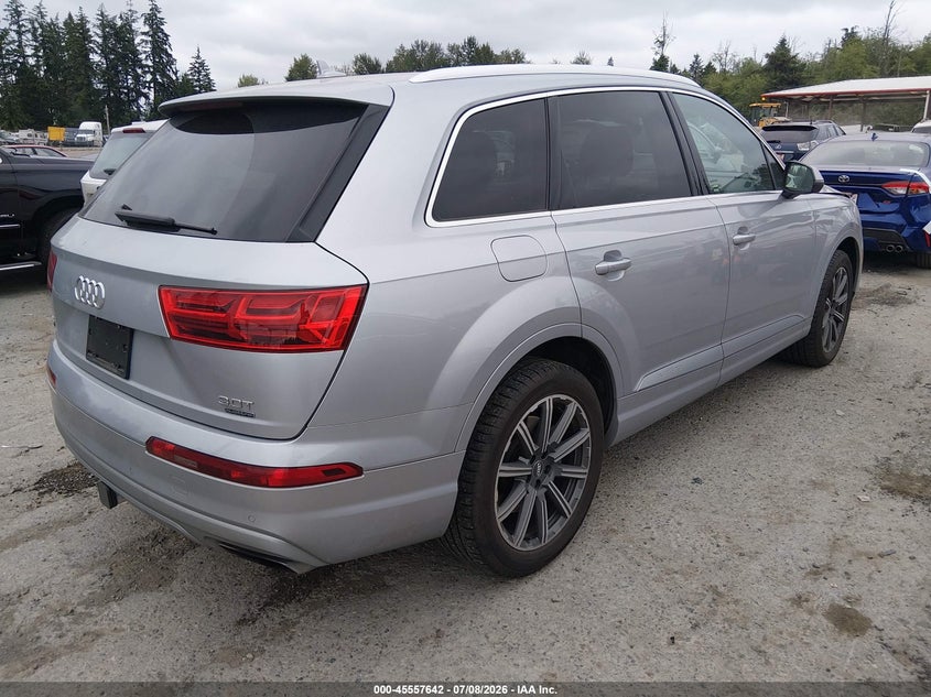 2018 Audi Q7 VIN WA1VAAF76JD000800 IAAI salvage auction — LEFT FRONT, Salvage Title, sold $10,500 on 2026-07-29 (photo 4)