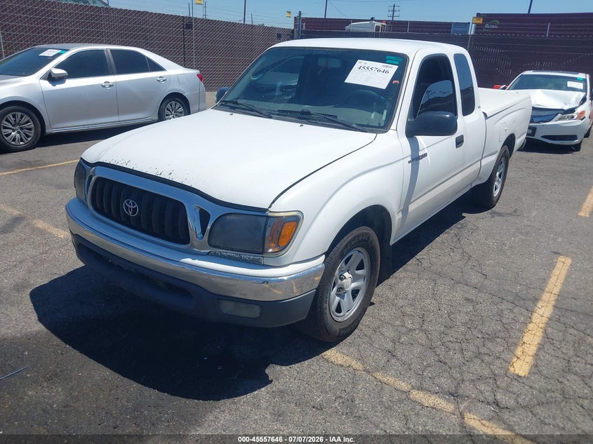 2004 Toyota Tacoma VIN 5TEVL52N14Z313261 IAAI salvage auction — RIGHT REAR, Salvage (California), sold $2,525 on 2026-07-20 (photo 2)