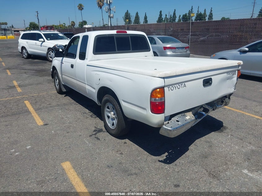 2004 Toyota Tacoma VIN 5TEVL52N14Z313261 IAAI salvage auction — RIGHT REAR, Salvage (California), sold $2,525 on 2026-07-20 (photo 3)