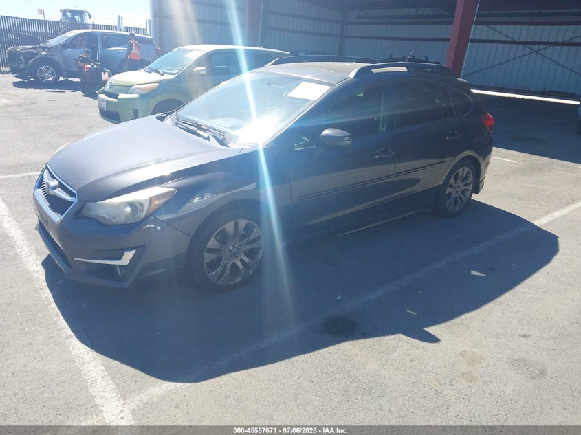 2016 Subaru Impreza VIN JF1GPAP62GH296182 IAAI salvage auction — NORMAL WEAR, Clear - Dealer Only (California), sold $900 on 2026-07-28 (photo 2)