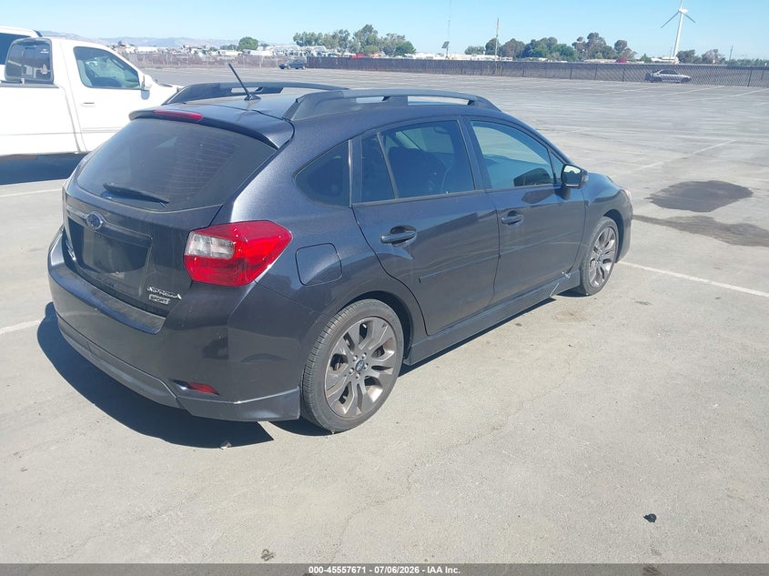 2016 Subaru Impreza VIN JF1GPAP62GH296182 IAAI salvage auction — NORMAL WEAR, Clear - Dealer Only (California), sold $900 on 2026-07-28 (photo 4)