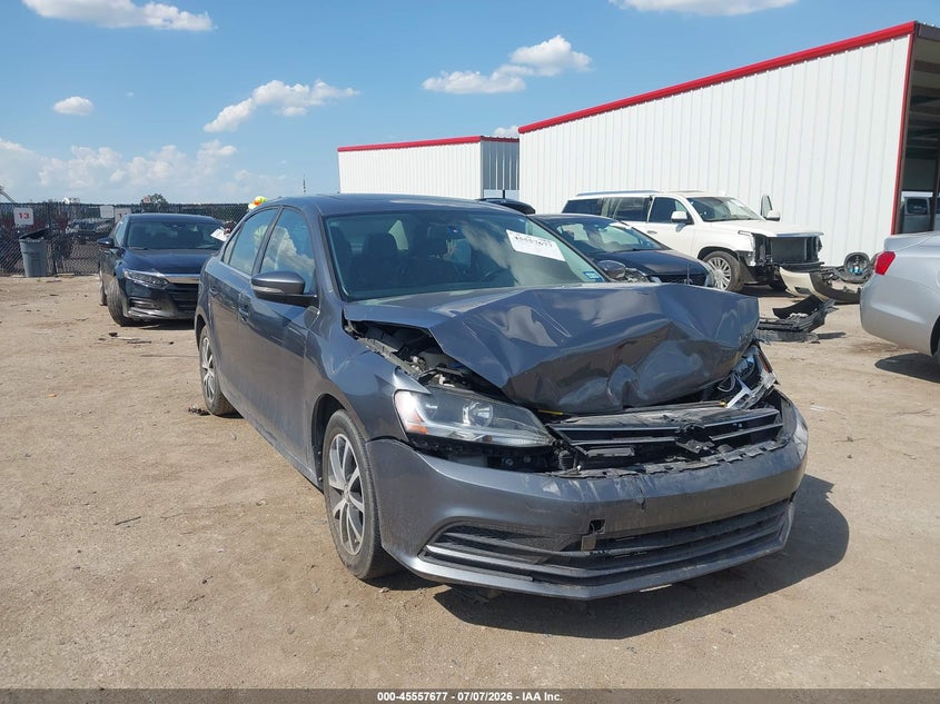 2017 Volkswagen Jetta VIN 3VWDB7AJ8HM366175 IAAI salvage auction — FRONT END, Salvage (Texas), sold $1,400 on 2026-08-10 (photo 1)