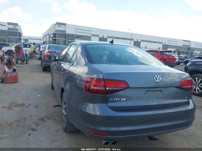 2017 Volkswagen Jetta VIN 3VWDB7AJ8HM366175 IAAI salvage auction — FRONT END, Salvage (Texas), sold $1,400 on 2026-08-10 (photo 3)