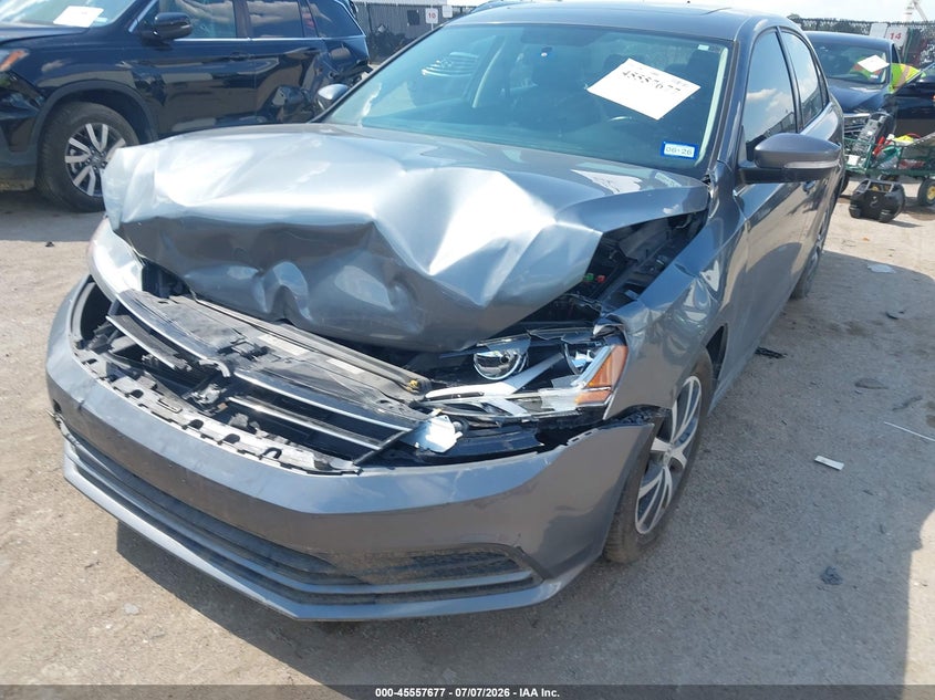 2017 Volkswagen Jetta VIN 3VWDB7AJ8HM366175 IAAI salvage auction — FRONT END, Salvage (Texas), sold $1,400 on 2026-08-10 (photo 6)