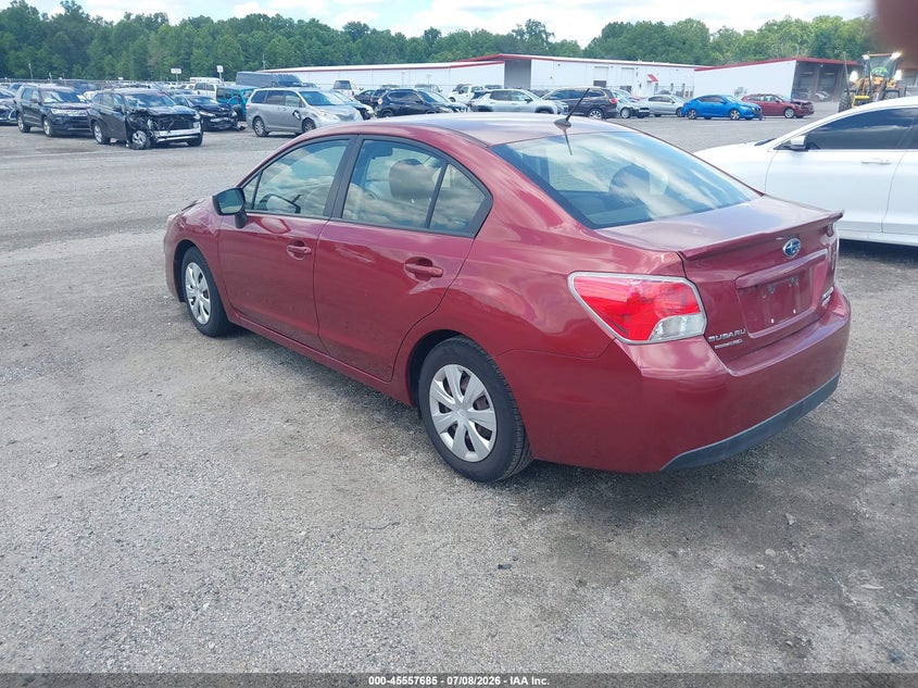 2016 Subaru Impreza VIN JF1GJAA68GH020700 IAAI salvage auction — NORMAL WEAR, Clear (Delaware), sold $1,100 on 2026-07-13 (photo 3)