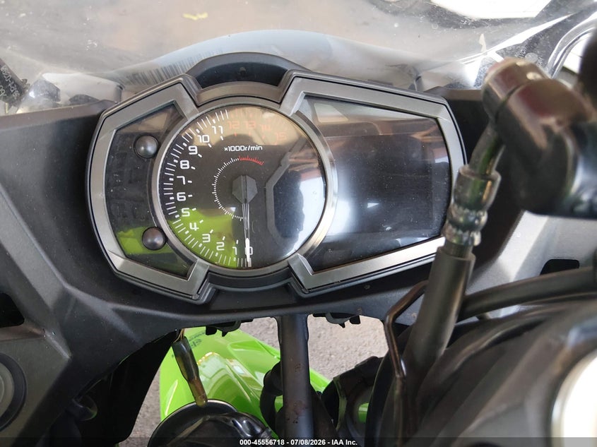 2023 Kawasaki Ninja VIN JKAEXKG1XPDAK7959 IAAI salvage auction — RIGHT SIDE, Salvage (California), sold $875 on 2026-07-28 (photo 7)