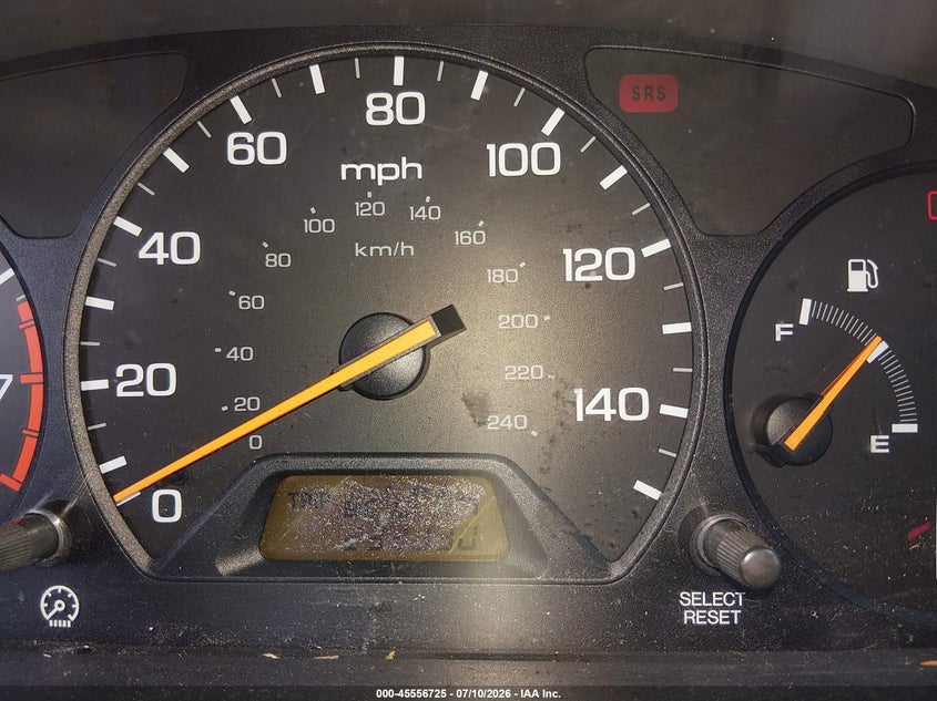 1998 Honda Accord VIN 1HGCG5659WA265058 IAAI salvage auction — FRONT & REAR, Clear (Tennessee), sold $275 on 2026-08-08 (photo 7)