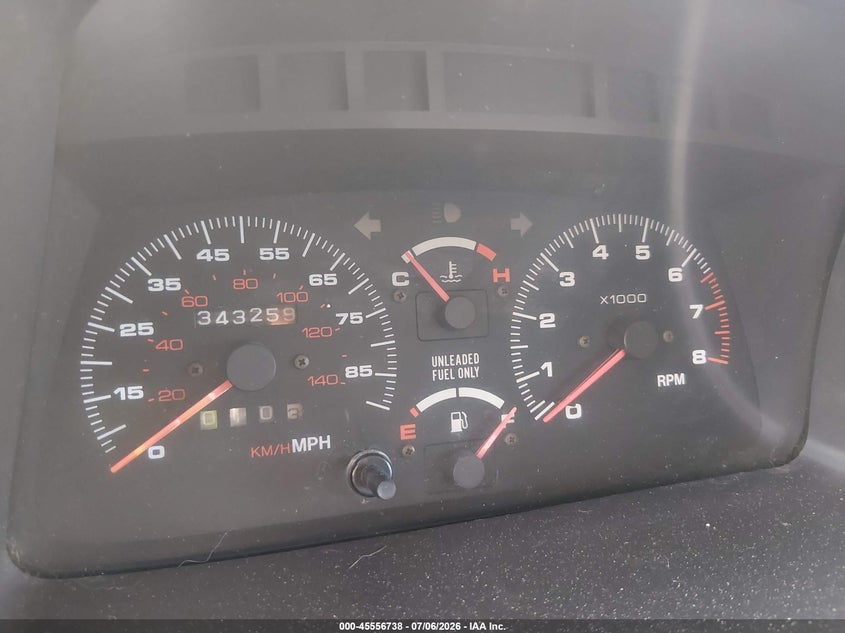 1995 Geo Tracker VIN 2CNBJ1865S6934410 IAAI salvage auction — NORMAL WEAR, Clear (Nevada), sold $850 on 2026-07-17 (photo 7)