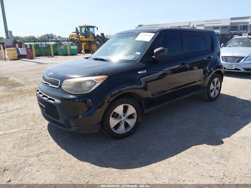 2015 Kia Soul VIN KNDJN2A2XF7187362 IAAI salvage auction — NORMAL WEAR, Original (Texas), sold $225 on 2026-07-28 (photo 2)