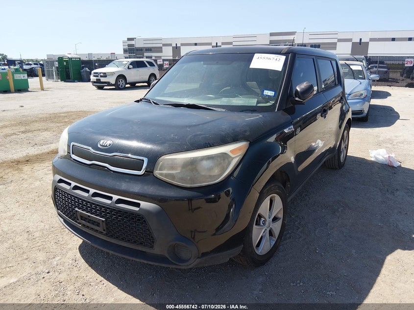 2015 Kia Soul VIN KNDJN2A2XF7187362 IAAI salvage auction — NORMAL WEAR, Original (Texas), sold $225 on 2026-07-28 (photo 6)