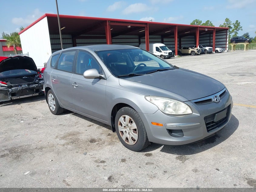 2012 Hyundai Elantra VIN KMHDB8AE2CU150009 IAAI salvage auction — REAR END, Rebuildable (Florida), sold $500 on 2026-07-26 (photo 1)