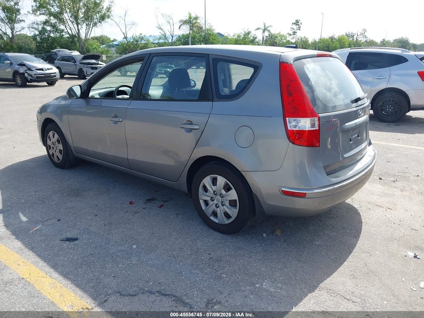 2012 Hyundai Elantra VIN KMHDB8AE2CU150009 IAAI salvage auction — REAR END, Rebuildable (Florida), sold $500 on 2026-07-26 (photo 3)