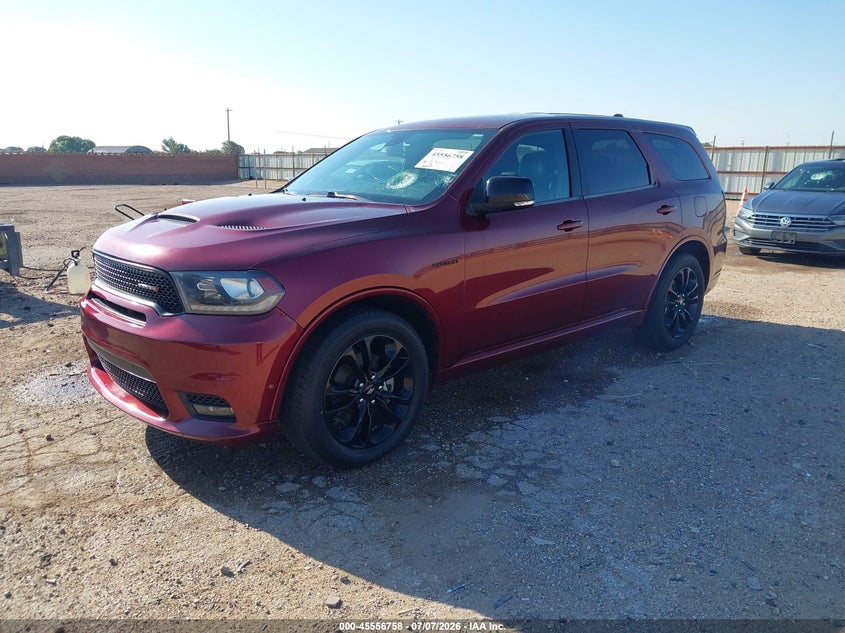 2020 Dodge Durango VIN 1C4SDJCTXLC432557 IAAI salvage auction — HAIL, Original (Texas), sold $12,775 on 2026-08-28 (photo 2)
