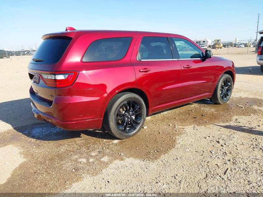 2020 Dodge Durango VIN 1C4SDJCTXLC432557 IAAI salvage auction — HAIL, Original (Texas), sold $12,775 on 2026-08-28 (photo 4)