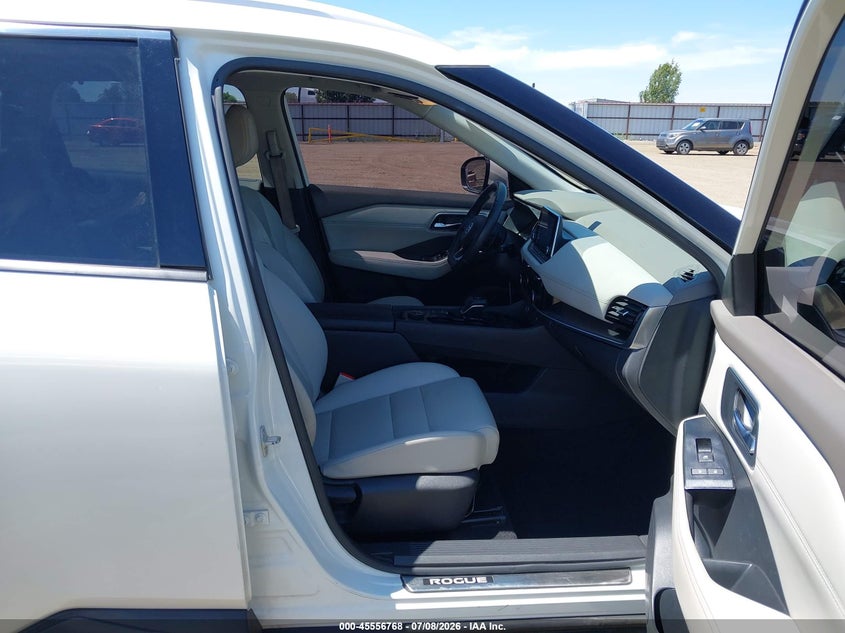 2021 Nissan Rogue VIN JN8AT3BB7MW233991 IAAI salvage auction — FRONT END, Salvage Title, sold $6,100 on 2026-07-28 (photo 5)
