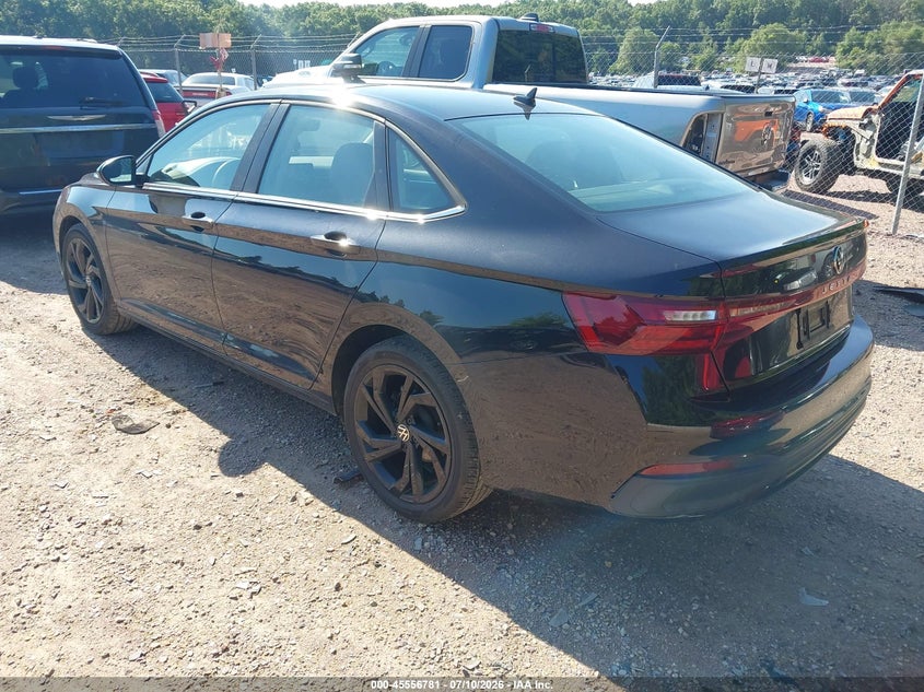 2025 Volkswagen Jetta VIN 3VW7X7BU0SM081047 IAAI salvage auction — FRONT END, Salvage Title, sold $9,200 on 2026-08-19 (photo 3)