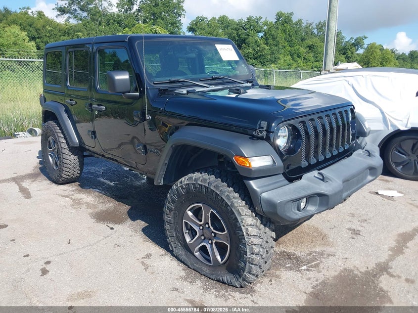 2022 Jeep Wrangler / VIN 1C4HJXDG9NW116236 — IAAI salvage auction photo