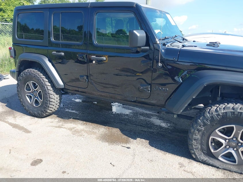 2022 Jeep Wrangler / VIN 1C4HJXDG9NW116236 IAAI salvage auction — RIGHT SIDE, Salvage (Louisiana), sold $16,275 on 2026-08-26 (photo 6)