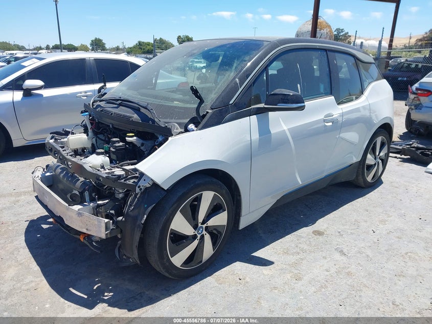 2020 BMW I3 VIN WBY8P2C02L7H13873 IAAI salvage auction — FRONT END, Salvage (California), sold $2,550 on 2026-08-02 (photo 2)