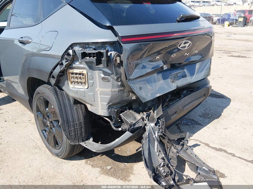 2026 Hyundai Kona VIN KM8HF3AB2TU411850 IAAI salvage auction — REAR END, Enterprise Vehicles Clear Only (Arizona), sold $8,150 on 2026-07-29 (photo 6)