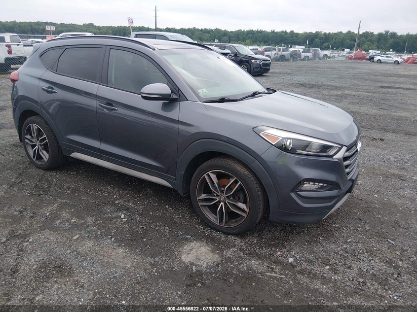 2018 Hyundai Tucson VIN KM8J3CA29JU751651 IAAI salvage auction — NORMAL WEAR, Clear (Montana), sold $950 on 2026-07-30 (photo 1)