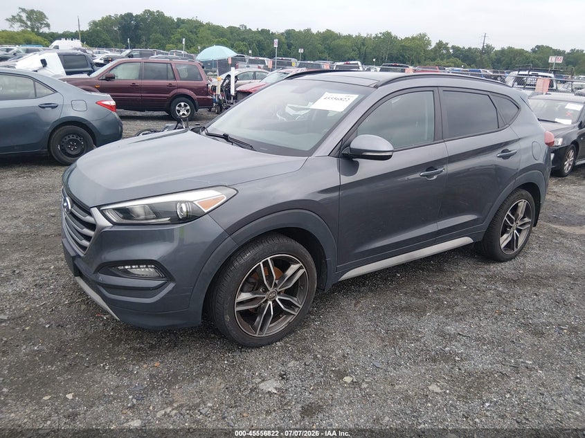2018 Hyundai Tucson VIN KM8J3CA29JU751651 IAAI salvage auction — NORMAL WEAR, Clear (Montana), sold $950 on 2026-07-30 (photo 2)