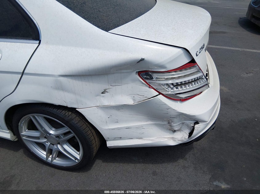 2013 Mercedes-benz C-klasse VIN WDDGF4HB1DR253006 IAAI salvage auction — NORMAL WEAR, Clear (North Carolina), sold $1,300 on 2026-07-15 (photo 6)