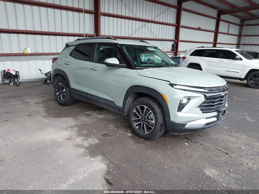 2026 Chevrolet Trailblazer VIN KL79MRSL9TB118139 IAAI salvage auction — LEFT REAR, Wait Title, sold $10,100 on 2026-09-03 (photo 1)