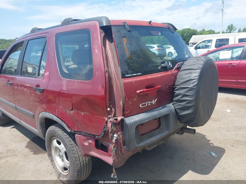2004 Honda Cr-v VIN SHSRD78484U244894 IAAI salvage auction — FRONT & REAR, Salvage - Greater Than 75% (Maryland), sold $825 on 2026-07-24 (photo 6)