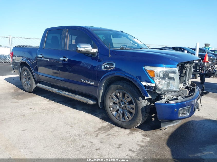 2017 Nissan TITAN VIN 1N6AA1E69HN501128 — IAAI salvage auction photo