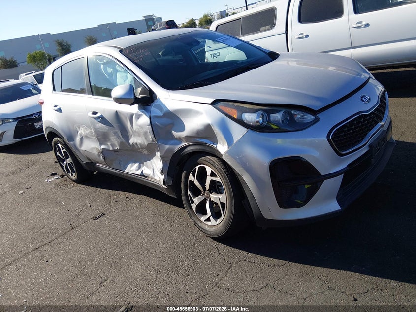 2020 Kia Sportage VIN KNDPM3AC3L7802678 IAAI salvage auction — RIGHT FRONT, Salvage Certificate (California), sold $700 on 2026-07-24 (photo 6)