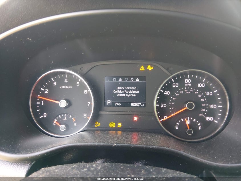 2020 Kia Sportage VIN KNDPM3AC3L7802678 IAAI salvage auction — RIGHT FRONT, Salvage Certificate (California), sold $700 on 2026-07-24 (photo 7)