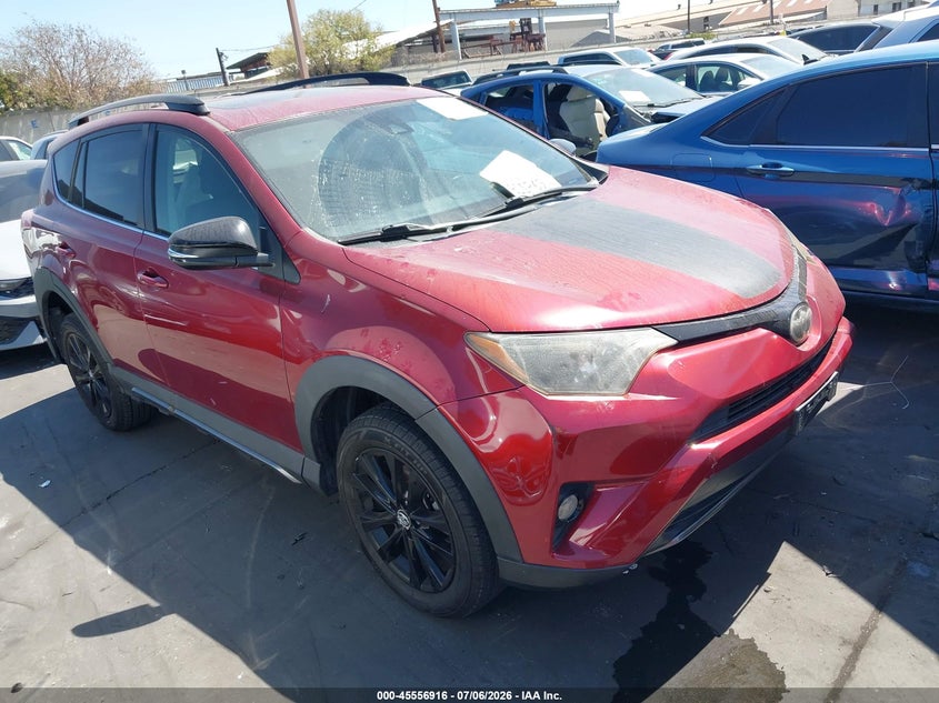 2018 Toyota Rav 4 VIN 2T3WFREV3JW423220 IAAI salvage auction — REAR END, Salvage Title, sold $6,100 on 2026-07-11 (photo 1)