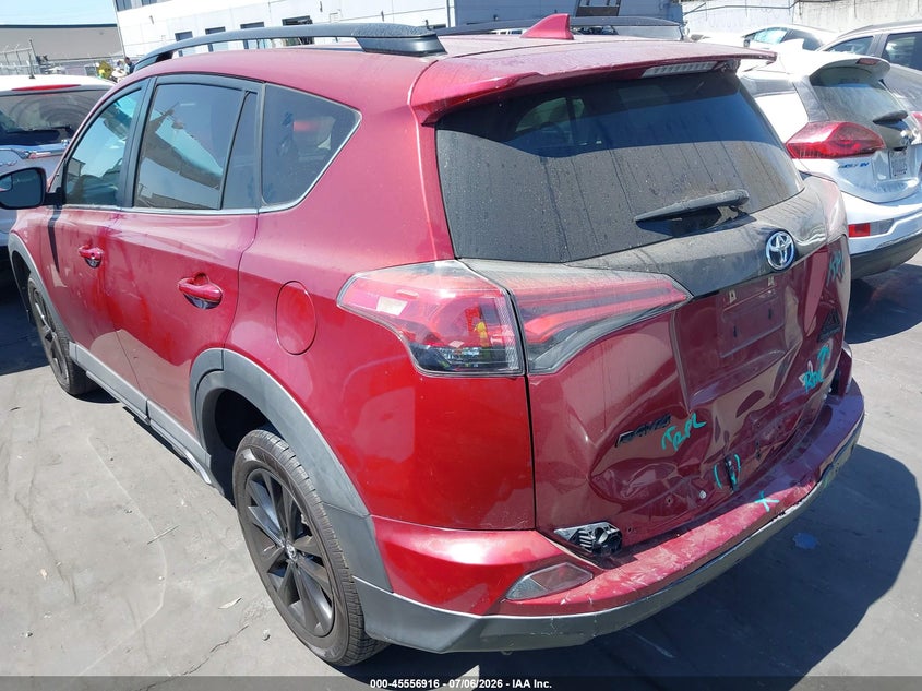 2018 Toyota Rav 4 VIN 2T3WFREV3JW423220 IAAI salvage auction — REAR END, Salvage Title, sold $6,100 on 2026-07-11 (photo 3)