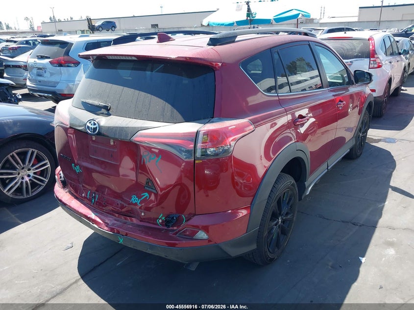 2018 Toyota Rav 4 VIN 2T3WFREV3JW423220 IAAI salvage auction — REAR END, Salvage Title, sold $6,100 on 2026-07-11 (photo 4)