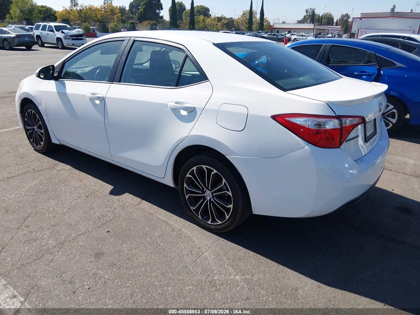 2016 Toyota Corolla VIN 5YFBURHE6GP550014 IAAI salvage auction — UNKNOWN, Salvage (California), sold $4,150 on 2026-07-23 (photo 3)