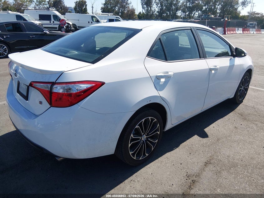2016 Toyota Corolla VIN 5YFBURHE6GP550014 IAAI salvage auction — UNKNOWN, Salvage (California), sold $4,150 on 2026-07-23 (photo 4)