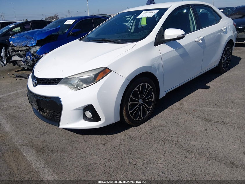 2016 Toyota Corolla VIN 5YFBURHE6GP550014 IAAI salvage auction — UNKNOWN, Salvage (California), sold $4,150 on 2026-07-23 (photo 6)
