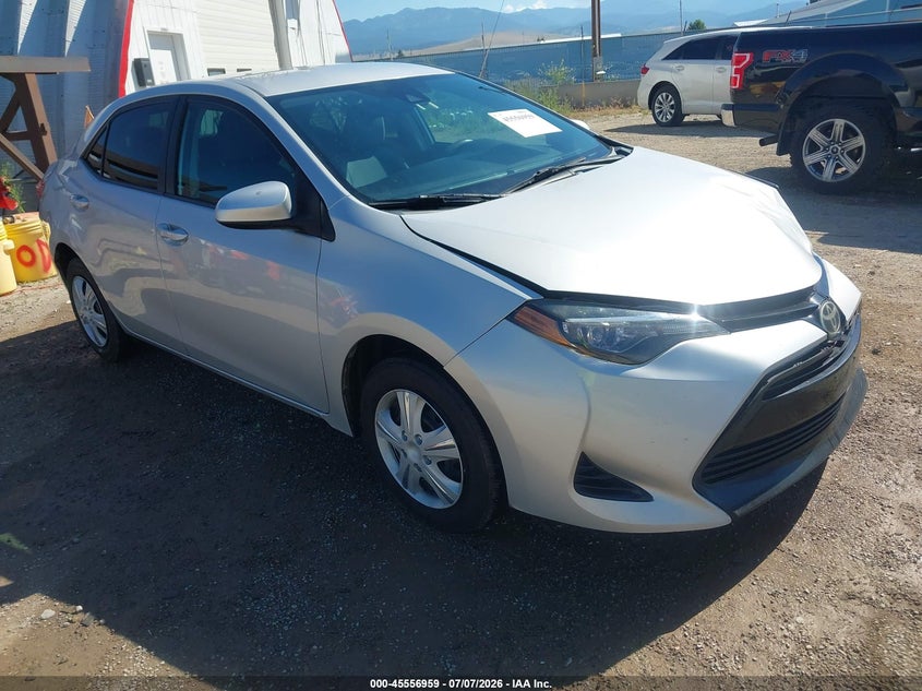 2017 Toyota Corolla VIN 5YFBURHE9HP664932 IAAI salvage auction — LEFT FRONT, Salvage (California), sold $2,950 on 2026-07-22 (photo 1)