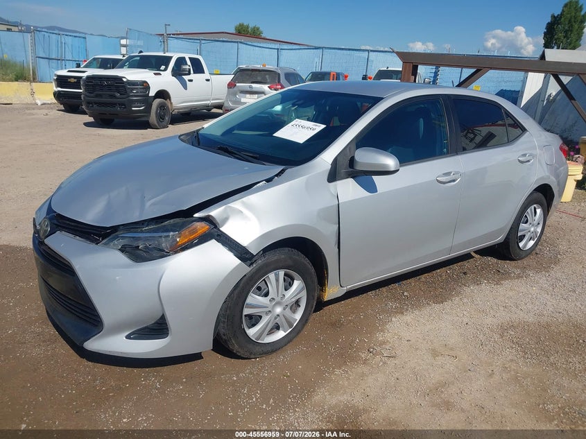 2017 Toyota Corolla VIN 5YFBURHE9HP664932 IAAI salvage auction — LEFT FRONT, Salvage (California), sold $2,950 on 2026-07-22 (photo 2)