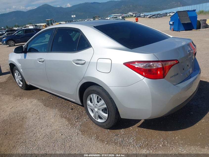2017 Toyota Corolla VIN 5YFBURHE9HP664932 IAAI salvage auction — LEFT FRONT, Salvage (California), sold $2,950 on 2026-07-22 (photo 3)