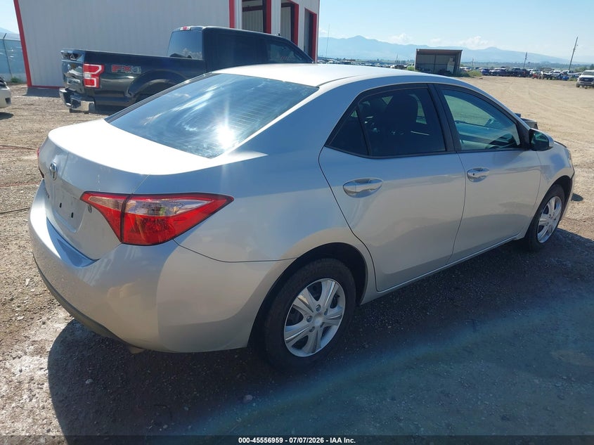 2017 Toyota Corolla VIN 5YFBURHE9HP664932 IAAI salvage auction — LEFT FRONT, Salvage (California), sold $2,950 on 2026-07-22 (photo 4)