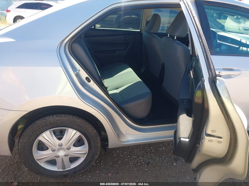 2017 Toyota Corolla VIN 5YFBURHE9HP664932 IAAI salvage auction — LEFT FRONT, Salvage (California), sold $2,950 on 2026-07-22 (photo 8)