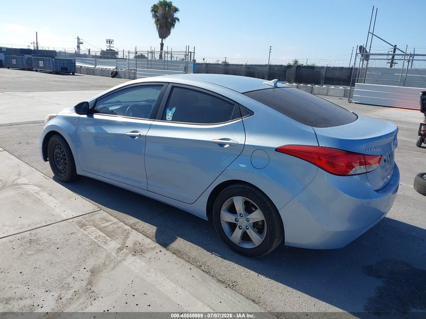 2013 Hyundai Elantra VIN KMHDH4AE0DU689723 IAAI salvage auction — FRONT END, Salvage (California), sold $750 on 2026-07-29 (photo 3)