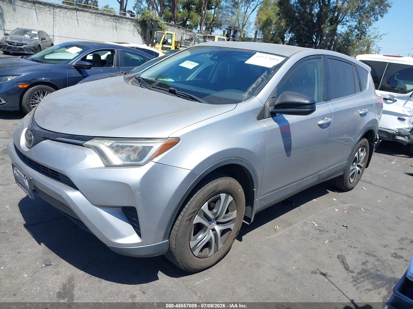 2018 Toyota Rav 4 VIN JTMZFREV8JJ183514 IAAI salvage auction — REAR END, Salvage Certificate (California), sold $6,900 on 2026-07-22 (photo 2)