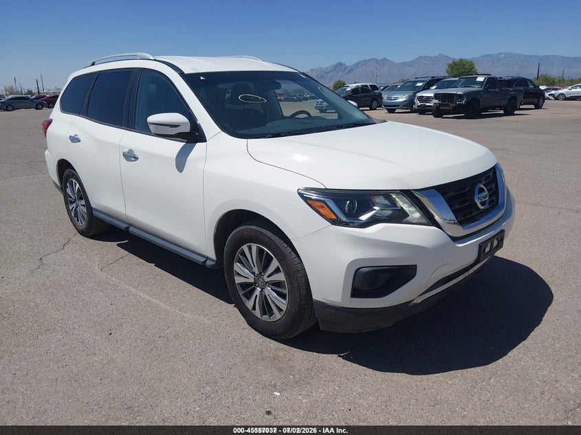 2020 Nissan Pathfinder VIN 5N1DR2AN3LC615041 IAAI salvage auction — NORMAL WEAR, Sf97 (Arizona), sold $7,200 on 2026-07-09 (photo 1)