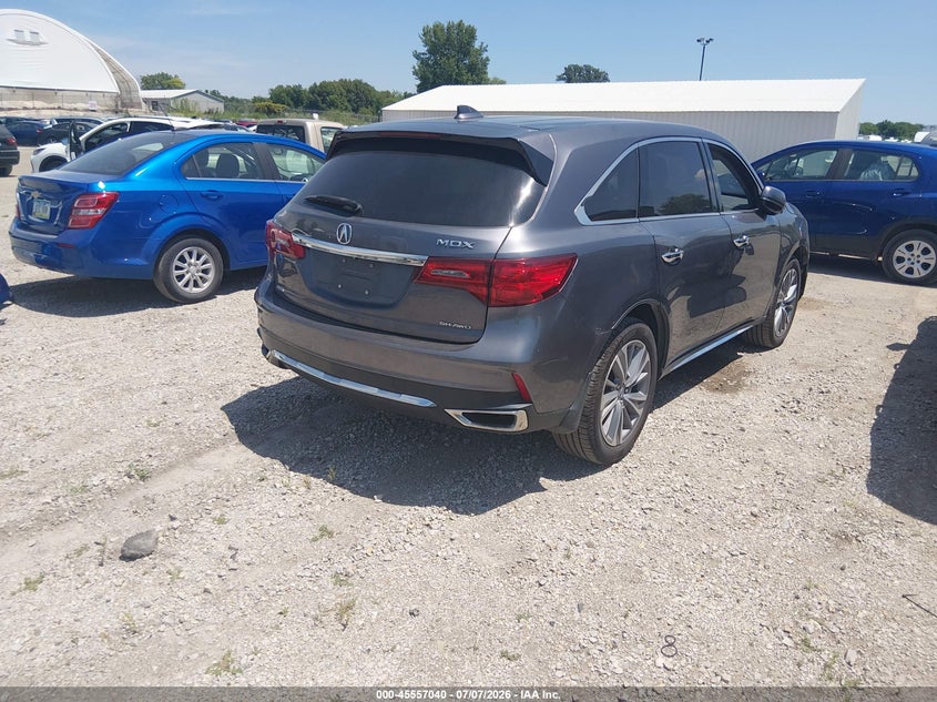 2017 Acura Mdx VIN 5FRYD4H52HB023967 IAAI salvage auction — Burn Engine, Salvage (Iowa), sold $1,500 on 2026-07-29 (photo 4)