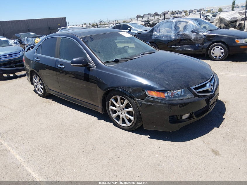 2006 Acura Tsx VIN JH4CL96816C017448 IAAI salvage auction — LEFT FRONT, Salvage (California), sold $350 on 2026-07-17 (photo 1)