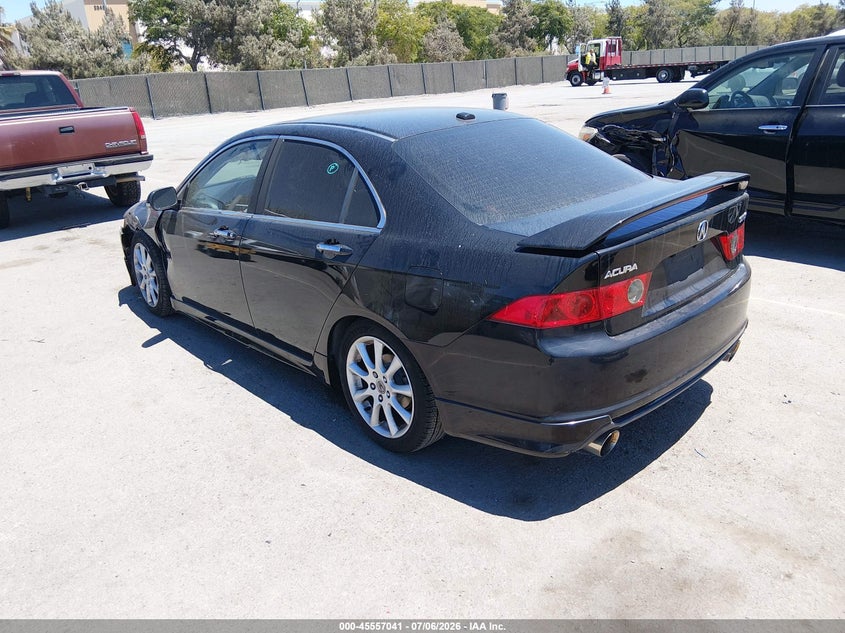 2006 Acura Tsx VIN JH4CL96816C017448 IAAI salvage auction — LEFT FRONT, Salvage (California), sold $350 on 2026-07-17 (photo 3)