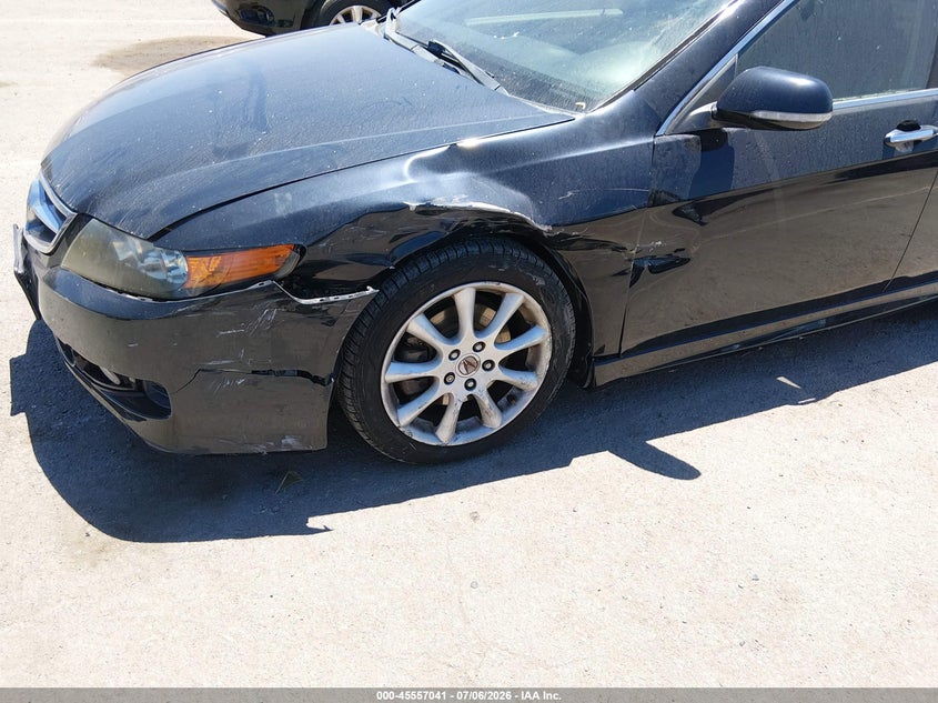 2006 Acura Tsx VIN JH4CL96816C017448 IAAI salvage auction — LEFT FRONT, Salvage (California), sold $350 on 2026-07-17 (photo 6)